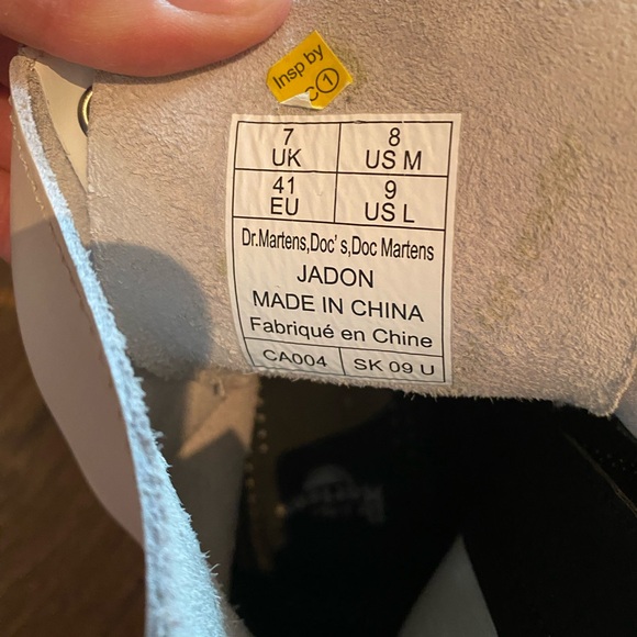 Dr.Martens Jadon platform boots. Size 9 - Picture 6 of 7